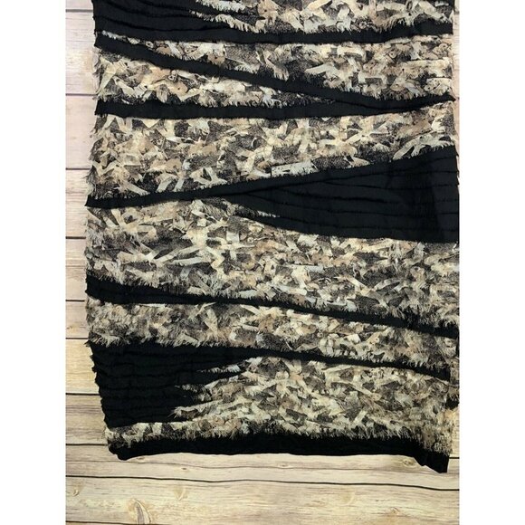 Diane Von Furstenberg Small Bodycon Dress Raw Hem - Picture 2 of 11